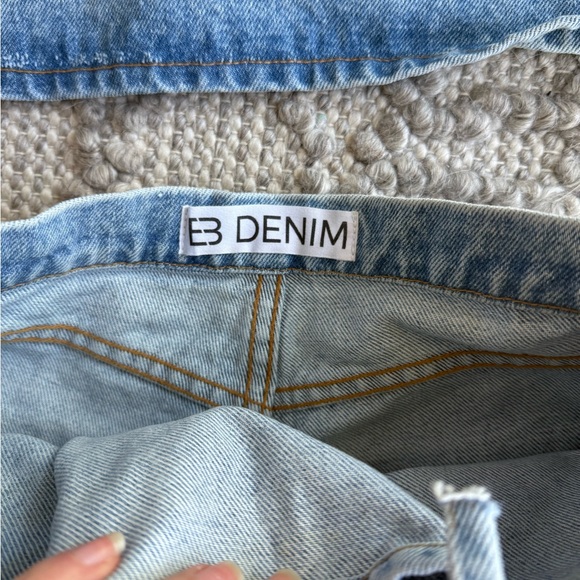 x REVOLVE Lace Up Top & Shortd in Medium Wash - Picture 8 of 11